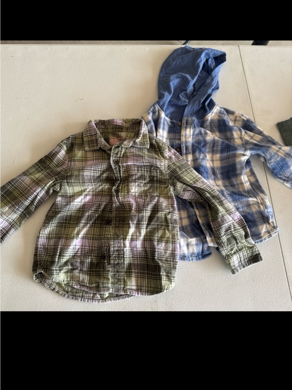 Kids Plaid Button-Up Shirts